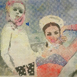 Sigmar Polke, Girlfriends, 1965