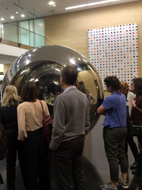 Deutsche Bank London Reception featuring works by Anish Kapoor and Damien Hirst' Guild in Bloomsbury