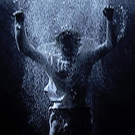 Bill Viola Ascension 2000 MFA Houston - detail